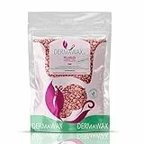 1 kg Dermawax Rosa Cera Ceretta Brasiliana perle di cera depilatoria senza strisce Cera depilatoria calda professionale per uomo e donna a bassa temperatura depilazione indolore