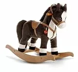 Trudi 29708 8006529297084 Animali Cavallo a Dondolo Marrone Jumbo