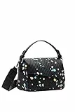 Desigual, BOLS_SPLATTER23 PHUKET MI Donna, Nero