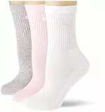 PUMA CREW SOCK, Calzini, Unisex - Bambini e ragazzi, Rosa (Rose Water), 31-34