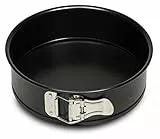 Guardini Gardenia, Tortiera apribile 1 fondo 22cm/8.5', Acciaio con rivestimento antiaderente, Colore nero