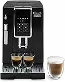 De'Longhi Dinamica Perfetto ECAM350.15.B, Macchina da caffè Automatica, Chicchi macinati al momento, 4 Bevande One Touch, montalatte classico, Spegnimento Programmabile, Nero