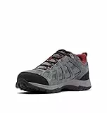 Columbia REDMOND III WATERPROOF Scarpe Da Trekking Basse impermeabili Uomo, Grigio (Ti Grey Steel x Black), 45 EU