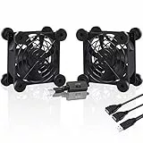 upHere U80 / u120 usb ventilatore u804-velocità regolabile 80mm
