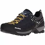 SALEWA Ms Mtn Trainer Gtx, Sneaker Uomo, Night Black/Kamille, 41 EU