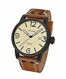 TW Steel Orologio Analogico Automatico Unisex con Cinturino in Pelle MS45