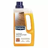 STARWAX - Manutenzione lucida per parquet e pavimenti in laminato - 1L - 2 in 1: ravviva la lucentezza e sbiadisce i graffi - Non risciacqua e non scivolosa -