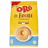 Oro Saiwa, Le Frolle con Panna Fresca, Biscotti Frollini con 100% Grano Italiano, Perfetti per l'Inzuppo, 300 g