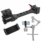 HAFOKO RS3 Gimbal Tenere Sotto Controllo Montare RS2 Maniglia Estensione Piatto Metallo con 1/4' Scarpa Fredda Montare per Mic Compatibile per DJI Ronin S3/RS3 PRO/RS2/RSC2 Gimbal Stabilizzatore