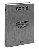 COMIX, Mini - Diario Scuola 2023 2024 Bambini e Ragazzi, Utile Prodotto di Cartoleria e Cose per la Scuola - Agenda Giornaliera Piccola 16 Mesi con 592 Pagine, 11x15.3x3H cm, Gear Black