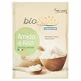 BIOSUN - Amido di Riso Biologico confezione da 120 g, Ideale per Preparazione di Dolci, Salati, Biscotti o per Addensare Salse, Utilizzato anche in Bellezza o per Bambini, Senza Glutine, Vegano