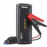 VTOMAN Avviatore di Emergenza Batteria Auto 2500A - Portatile 12V (Motori Fino a 8.0L Gas o 6.0L Diesel), Booster moto con Torcia a LED, Ricarica rapida Porta USB, 15V CC
