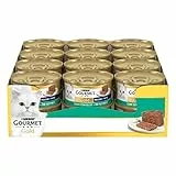 Purina Gourmet Gold Mousse Umido Gatto con Coniglio 24 Lattine da 85g Ciascuna
