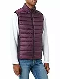 Calvin Klein Gilet con Logo Laterale Riciclato, Passion Plum, XL Uomo