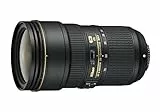 Nikon Obiettivo Nikkor AF-S 24-70 mm, F/2.8E ED VR, Nero [Versione EU]