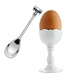Alessi MW14SET W Dressed Portauovo, Acciaio Inossidabile 18/10/Resina Termoplastica, Bianco, Set da 2 Pezzi