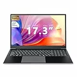 SGIN PC Portatile 17,3 Pollici, 8GB RAM 512GB SSD Notebook, Processore Celeron N4020C (Fino a 2,8 GHz), 1920 * 1080 IPS FHD, 2.4/5.0G WiFi, BT4.2, 8000mAH, Type-C, USB3.0, TF 512 GB Espandibile
