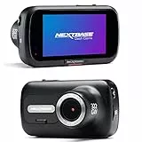 Nextbase 322GW - Dash Cam - Full HD 1080p / 30fps DVR Cam - Moduli di registrazione anteriore e posteriore - Angolo di visione ampio 140 ° - Wi-Fi e Bluetooth - GPS - Emergenza SOS