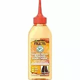 Garnier Fructis Balsamo Lamellare Hair Food Ananas, Per Donare Luminosità a Capelli Lunghi e Spenti, Formula con 97% di Ingredienti di Origine Naturale, 200 ml