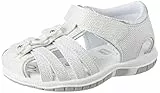 Chicco Sandalo Flavia con punta chiusa, Sandali regolabili Bambine e ragazze, Bianco, 24 EU