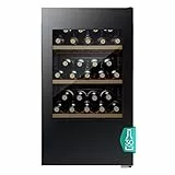 Hisense RW12D4NWG0 - Cantina Vino 30 bottiglie, Monotemperatura, Vetri Anti UV, Ripiani in Legno, Display Touch, Illuminazione Led, Anno 2022