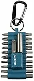 Makita P-81175 Bit-Set 22-Pezzi Con Moschettone