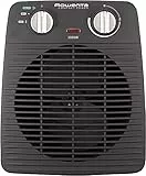 Rowenta SO2210 Compact Power Termoventilatore Potente e Compatto, Riscalda e Raffredda Gli Ambienti, Ottimo per Qualsiasi Stagione, 2000 W, 220 V, Nero
