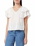 edc by Esprit 072CC1F308 Camicia da Donna, 110/OFF White