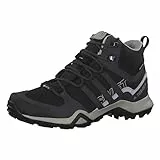 adidas Terrex Swift R2 Mid GTX W, Scarpe da Trekking Donna, Core Black DGH Solid Grey Purple Tint, 38 2/3 EU