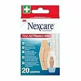 Nexcare Cerotti di primo soccorso assortiti, confezione da 20