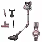 Eureka AK10 Pro Aspirapolvere Senza Fili, 29Kpa Motore BLDC Potente da 450W, Scopa Elettrica con Display LED, Tubo Flessibile, 60 Minuti di Autonomia, Aspirapolvere Portatile per Peli di Animali