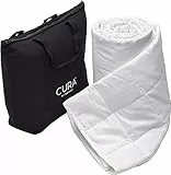 Generico Cura Pearl Classic Coperta ponderata 150x210 5kg - Coperta Antistress - Coperta pesante per un sonno profondo e un riposo migliore - Coperta cotone ponderata 100% - Weighted blanket