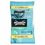 Wilkinson Sword Rasoio Usa e Getta Xtreme 3 Sensitive, 12 Rasoi