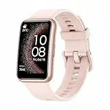 HUAWEI WATCH FIT SE, Display AMOLED HD da 1,64“,Monitoraggio scientifico del sonno,GPS integrato,Durata della batteria 9 giorni,Risposte con messaggi rapidi,Compatibile con Android e iOS,Rosa+AP52