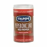 Italpepe, Peperoncino Macinato, Fonte di Tiamina, Ideale per Insaporire Zuppe, Piatti a Base di Carne e per Arricchire Sughi e Salse, Pack Richiudibile 100% Riciclabile
