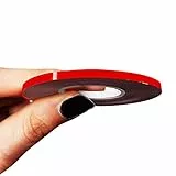 4R Quattroerre.it 10453 Trim Stripes Strisce Adesive per Auto, Rosso, 3 mm x 10 mt