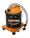 Ribimex ASHMax Aspiracenere, 1000 W, 18 L con base, Amazon Exclusive