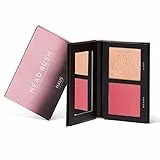Haus Laboratories By Lady Gaga: HEAD RUSH BLUSH & HIGHLIGHTER DUO, Fard Opaco dal Colore Naturale & Illuminante Viso, in Diverse Tonalità, Luminosità Modulabile, 0.38 oz