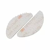 4R Quattroerre.it - 1644 - Dual Lock Telepass 3M Sistema di Fissaggio Removibile a Incastro, Trasparente, 2 Pezzi