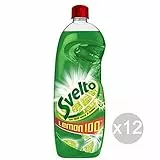 Svelto Set 12 Piatti Lt 1 Limone Detersivi E Pulizia della Casa