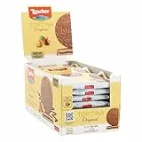 Loacker - Tortina Gran Pasticceria Original - Con Cuore di Crema alla Nocciola e Cialde Wafer, Ricoperte di Cioccolato al Latte - Merenda e Snack - Formato Convenienza - 1 Confezione da 24 Tortine