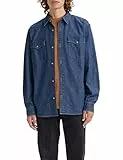 Levi's Vestibilità Comoda Western, Camicia Uomo, Revere Relaxed Western, S