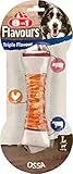 8in1 Triple Flavour Osso L, per cani di taglia grande, gusto manzo e maiale & filetto di pollo, 1pz.