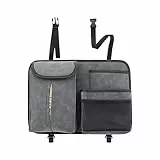 Seggiolino Auto Sacchetto di Immagazzinaggio Posteriore Sacchetto Appeso Camoscio Multi-funzione Cup Decor Interno Caso Carta J5V6 Tis Accessori Acqua
