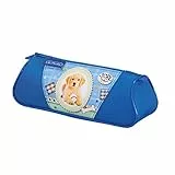 Herlitz 11075355 Astuccio Triangolare, 1 Scomparto con Chiusura Lampo, Motivo Dog