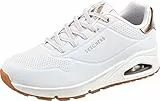 Skechers Uno Shimmer Away, Scarpe da Ginnastica Donna, Bianco (White), 39 EU