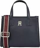 Tommy Hilfiger Th City Summer Mini Tote Tote da donna, Blu spaziale., Taglia unica, Casual