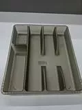 Ikea Rationell Variera - Inserto portaposate, per tenere in ordine il cassetto, colore: Grigio scuro