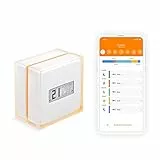 Netatmo NTH-ES-EC Termostato Wi-Fi intelligente per caldaia singola, colore: Bianco