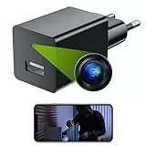 Telecamera Spia Nascosta Wifi 1080P Mini Telecamera Wifi Interno Videocamere di Sorveglianza Telecamera di Sicurezza Senza Fili Spy Cam Microcamera Spia Invisibile con Audio Rilevamento del Movimento